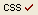 Valid CSS!